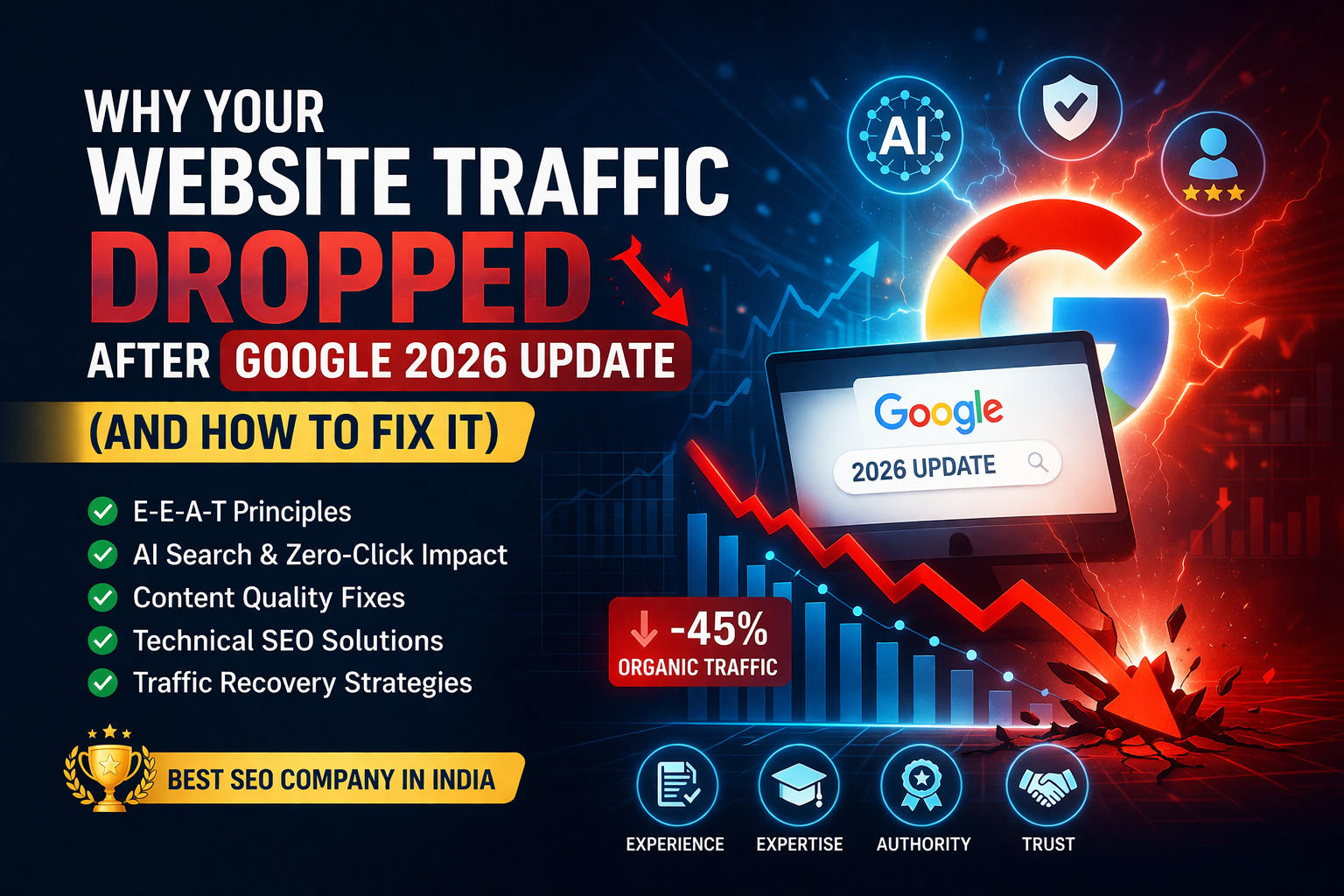 Why Your Website Traffic Dropped After Google 2026 Update