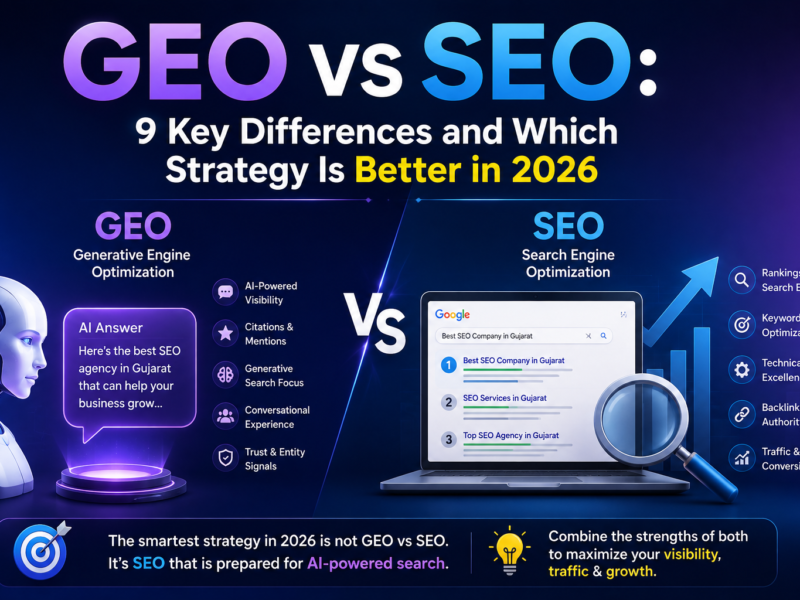 GEO vs SEO 9 key differences and which strategy is better in 2026