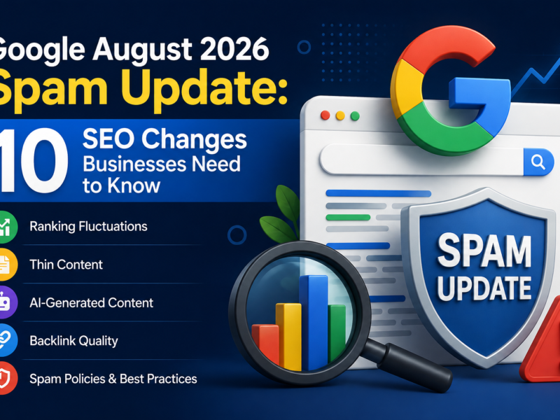 Google August 2026 Spam Update