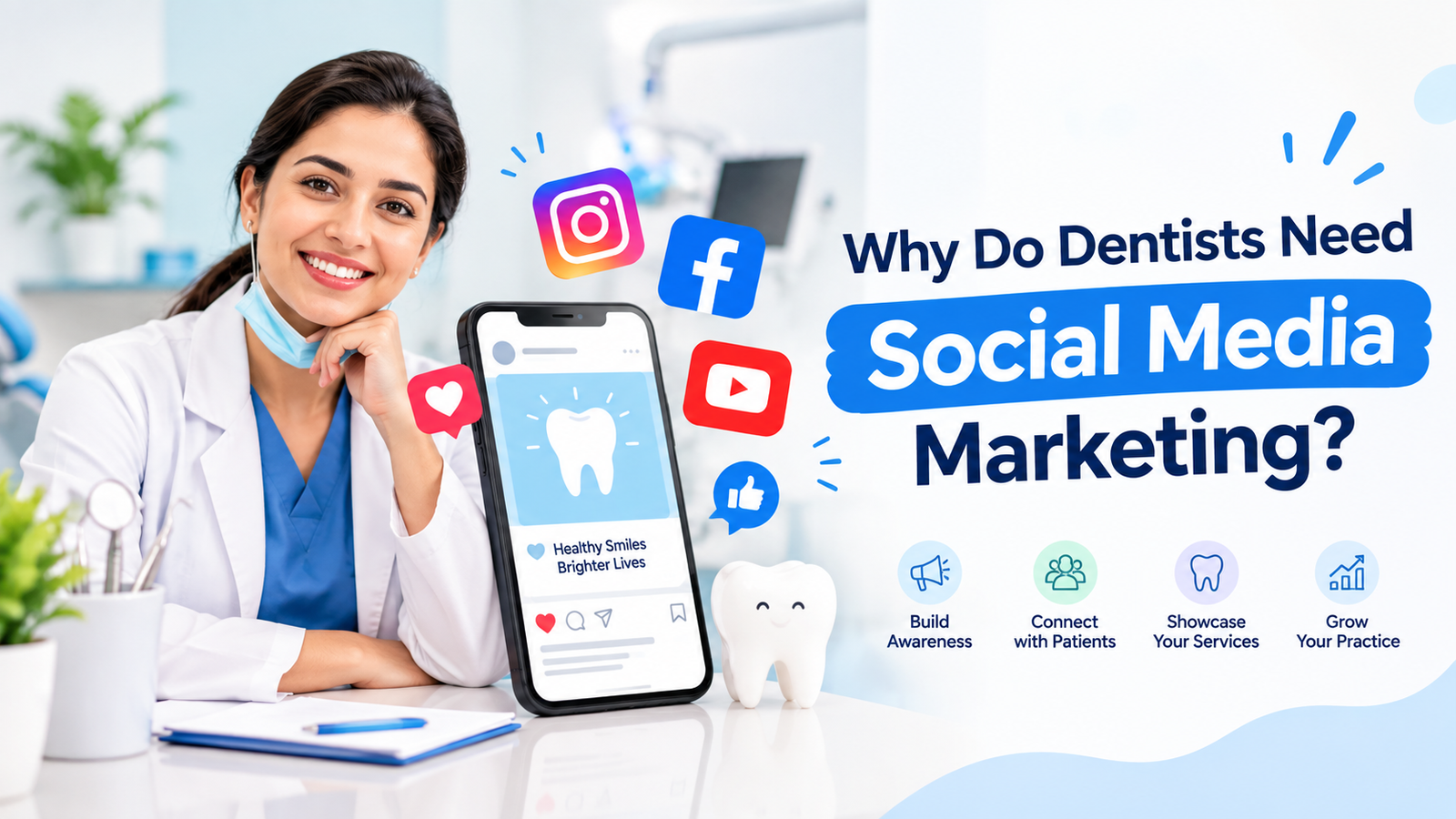 Social media marketing for dentists
